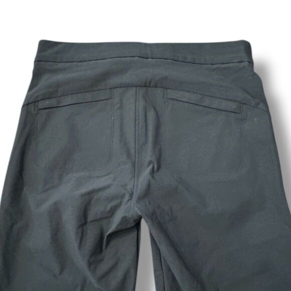 Athleta Wander Straight Pant Black Office Travel Tall Casual Women’s Size 4T - Picture 12 of 15